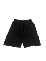Load image into Gallery viewer, .Black Pocket Shorts
