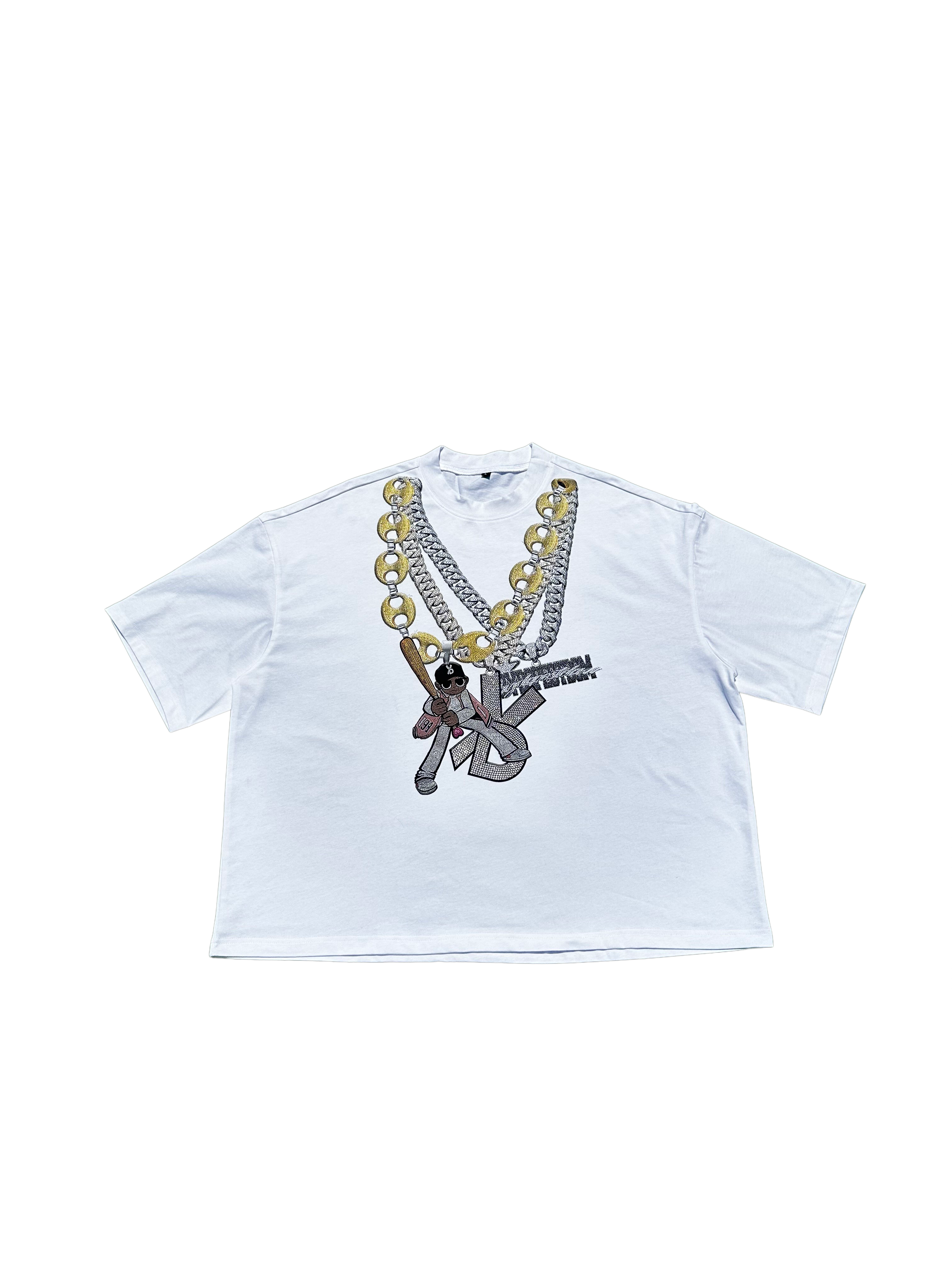 .Stacked Jewelry Tee
